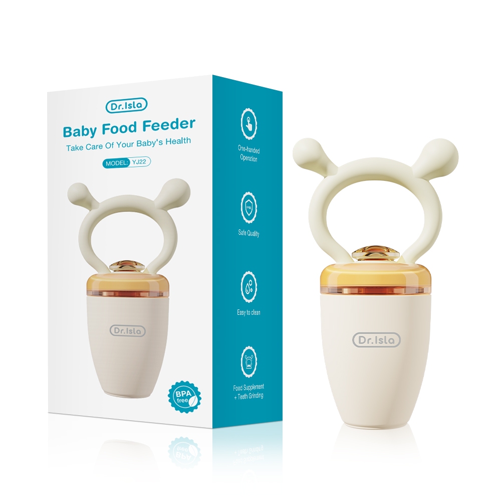 Dr.isla Baby Twist Food Feeder Dot Bayi Silikon Food Grade PPSU 2 in 1 Foto 5