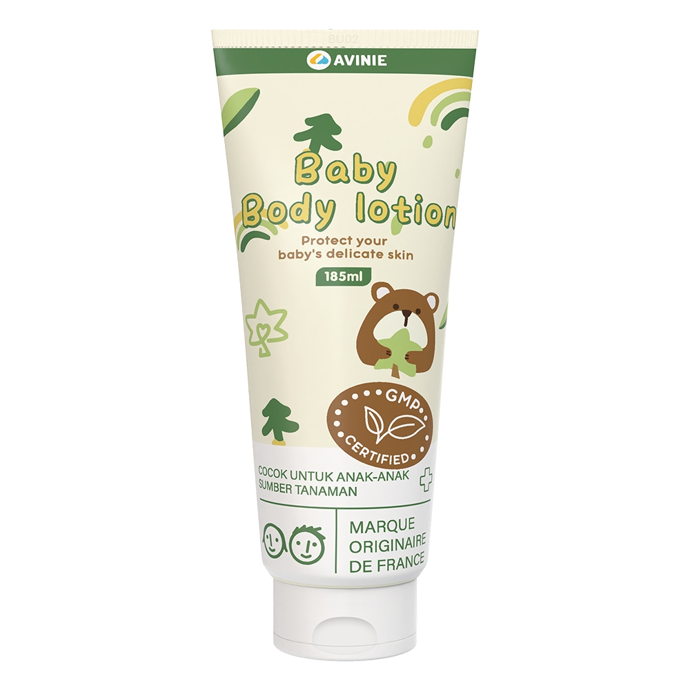 Avinie Body Lotion Bayi Hipoalergenik 185ml Melembabkan & Menenangkan Kulit Foto 8