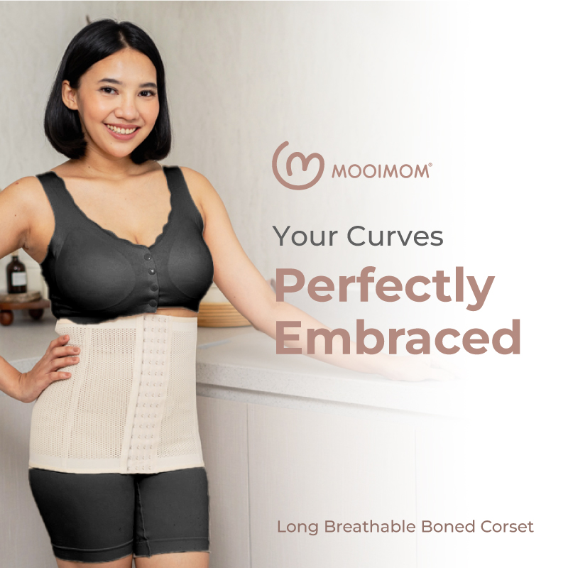 MOOIMOM Long Breathable Boned Corset Foto 6