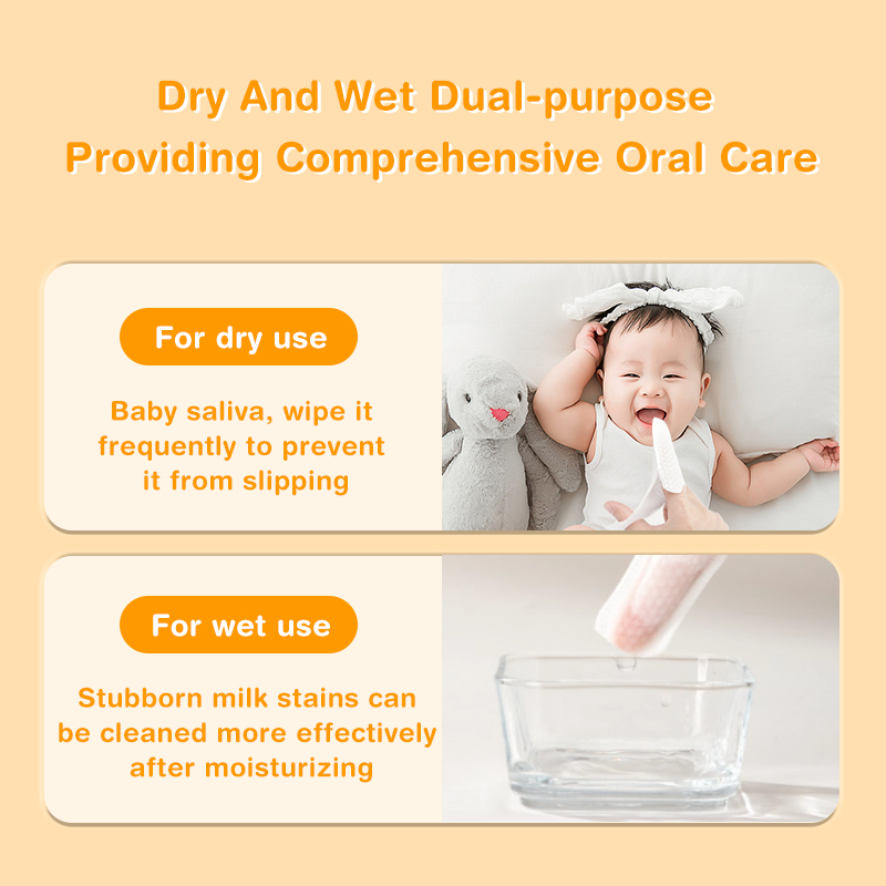 Dr.isla Oral Cleaner Finger Wipes Pembersih Lidah Gigi Mulut Bayi QJ03 30 Lembar Foto 4