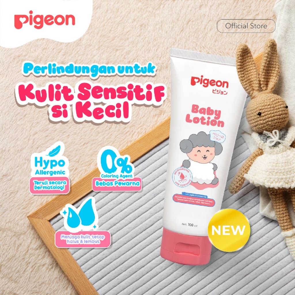 Pigeon Baby Bath Care Set Travel Kit Paket Perlengkapan Mandi Bayi 4 Item Foto 4