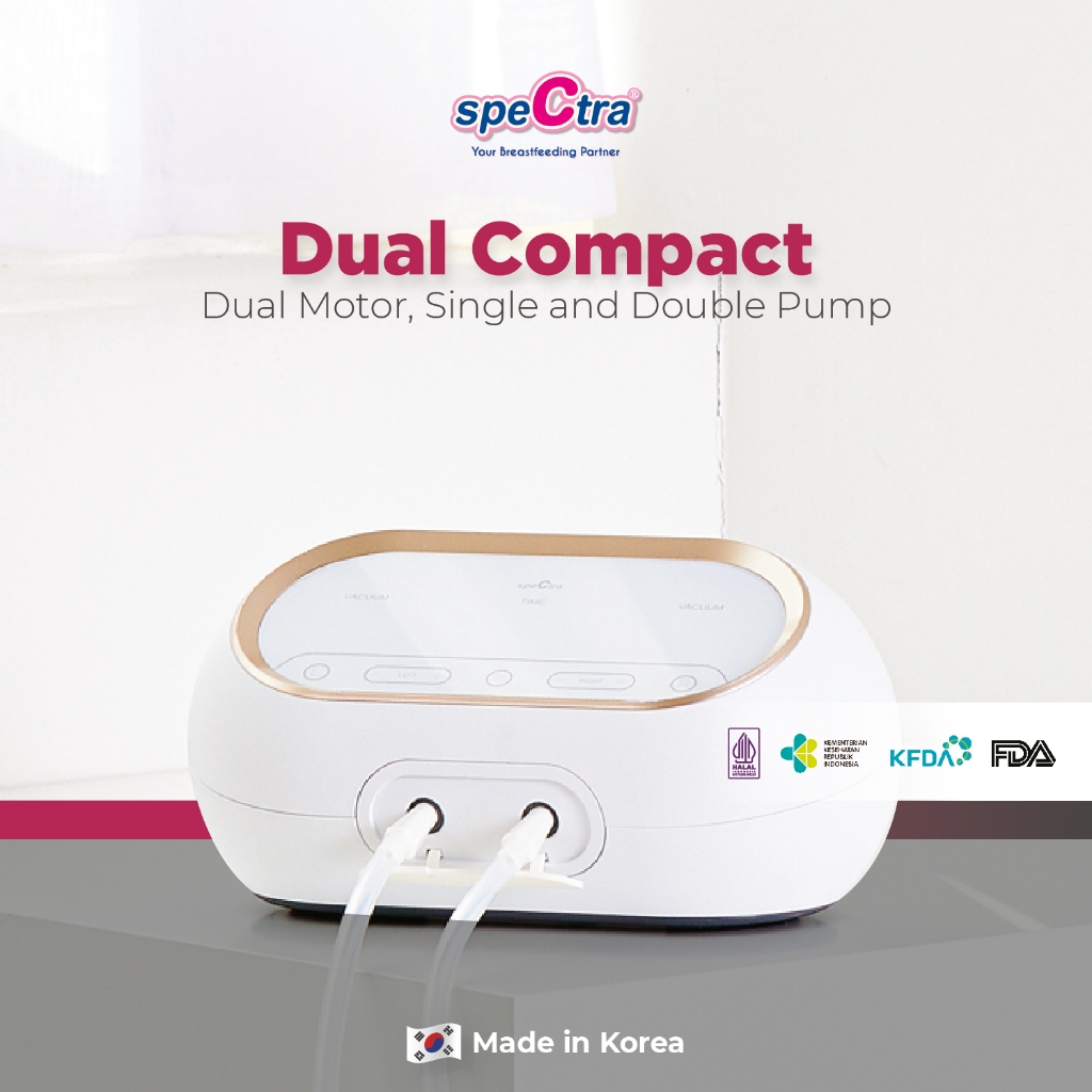 Pompa ASI Elektrik Spectra Dual Compact Double Pump Portable Baterai
