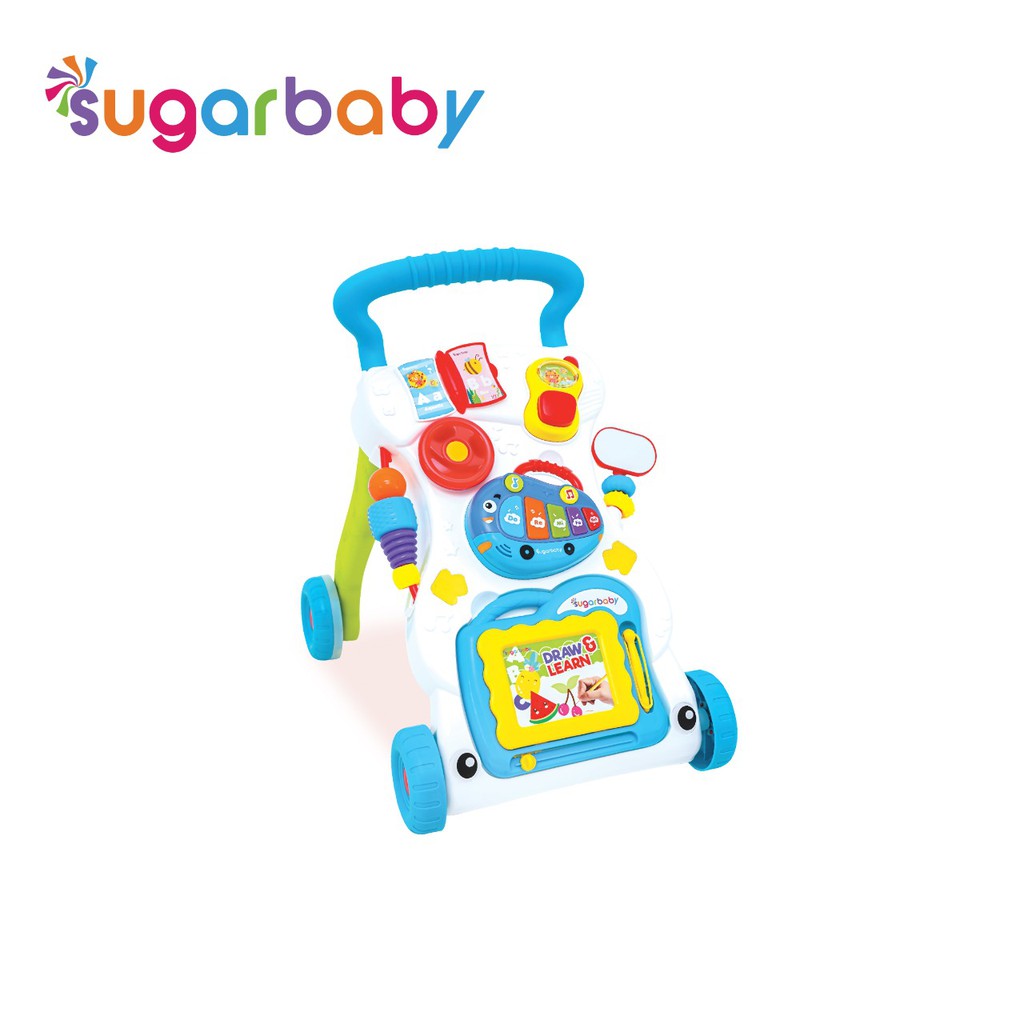 Sugar Baby My Circus Baby Walker CIRWALKER Alat Bantu Jalan Edukasi Panel Aktivitas Piano Foto 6