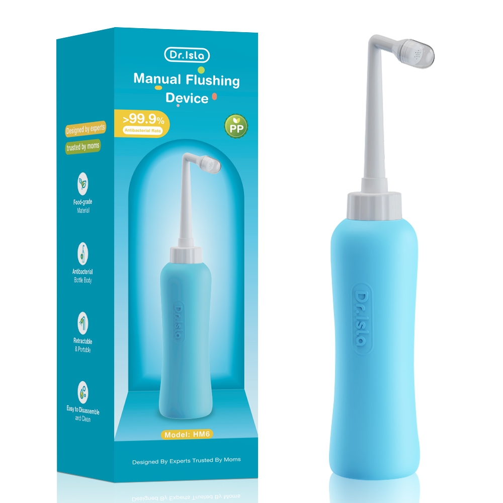 Dr.isla Bidet Portable 500ml Travel HM6 untuk Wanita Bersalin Bayi Wasir Foto 8