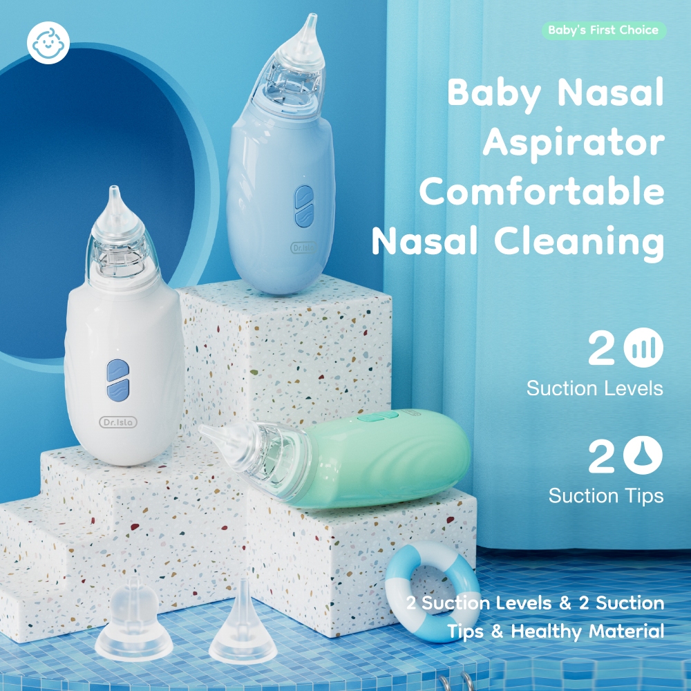 Dr.isla Nasal Aspirator Elektrik Penyedot Ingus Bayi Newborn Portable Isi Ulang U93 Foto 2