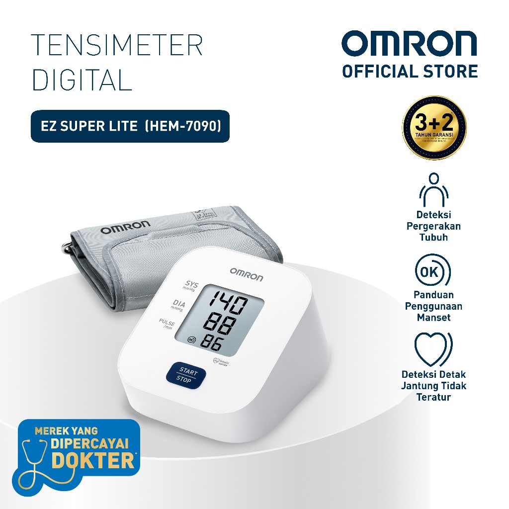 Tensimeter Omron HEM-7090 IntelliSense