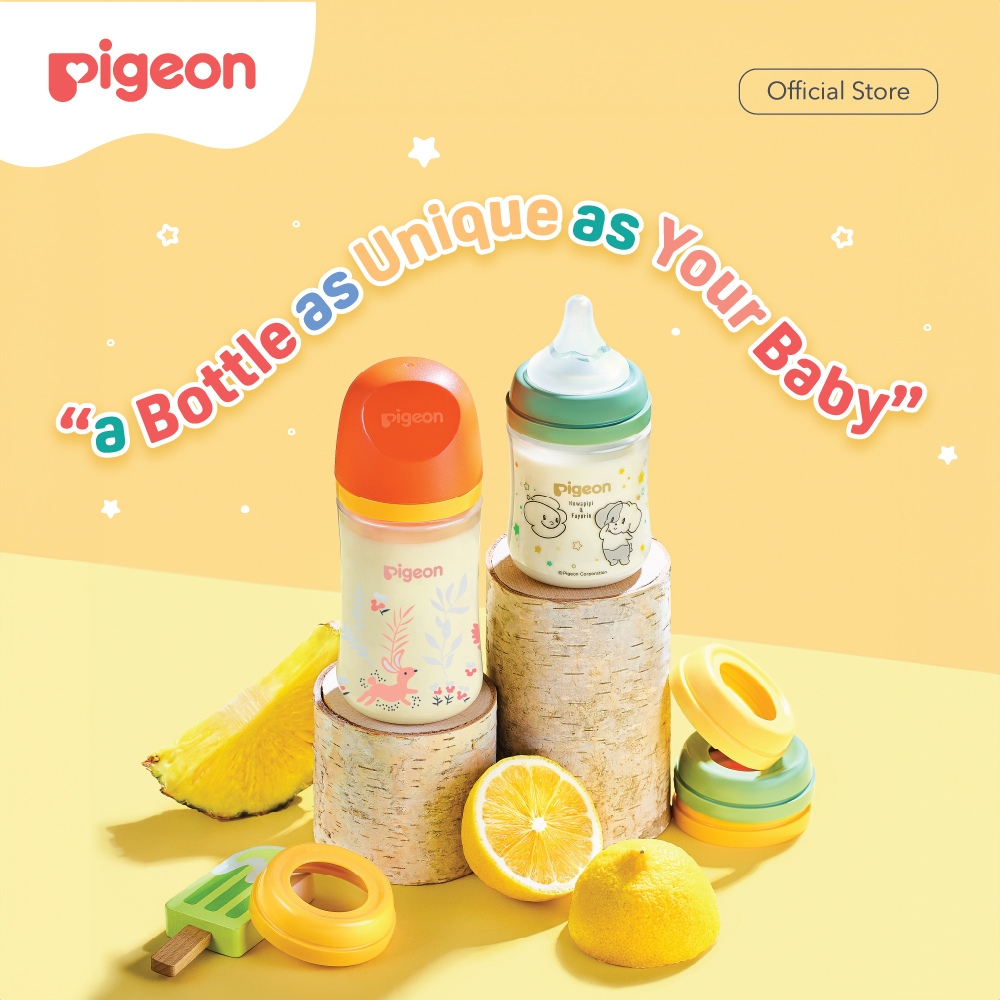 Pigeon BYOB SofTouch Screw Neck Cap 1 Pcs BPA Free Pilihan 12 Warna Foto 4