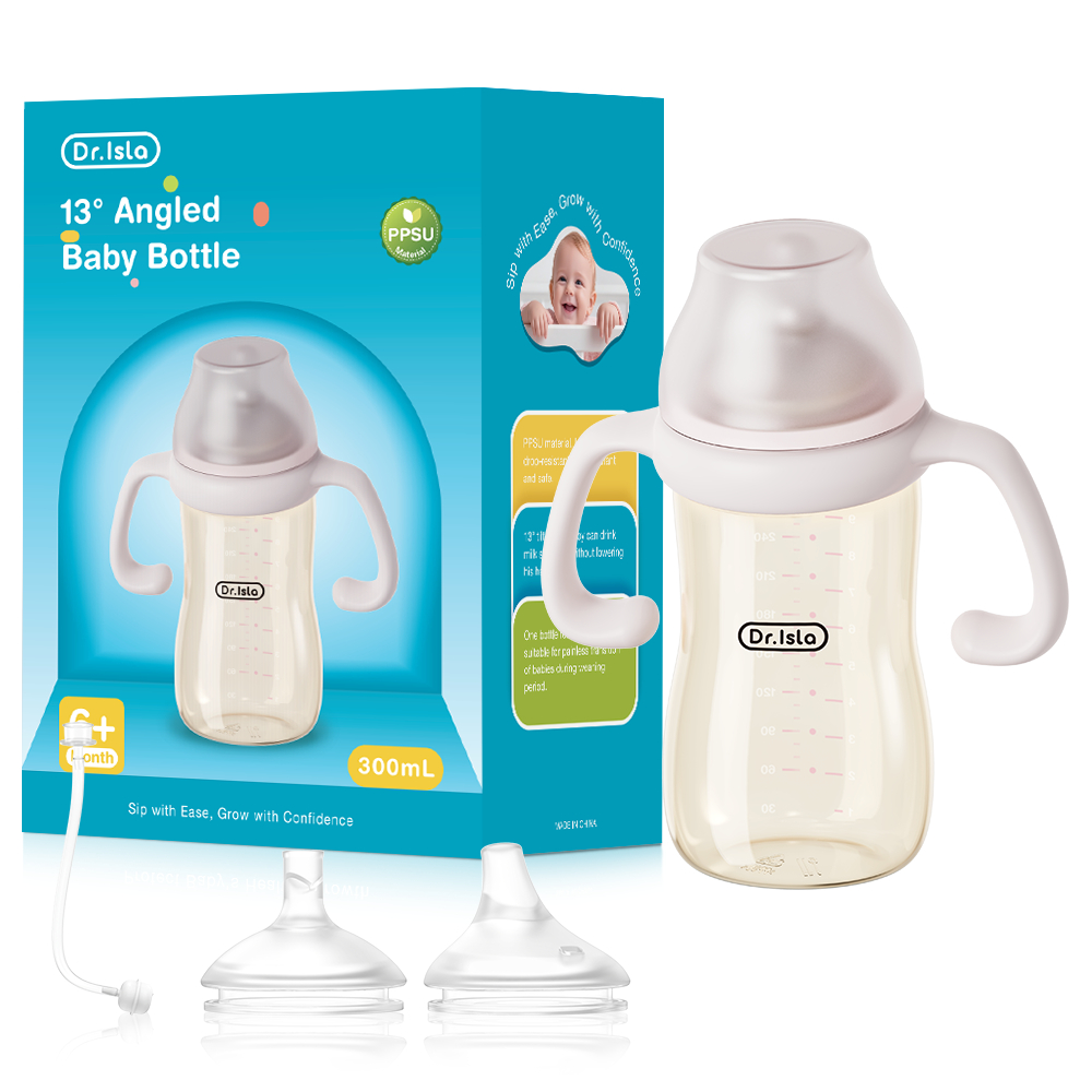 Botol Susu Bayi Dr.isla PPSU Tipe WC38 300ml Fitur Anti Tersedak dan Indikator Suhu Foto 6