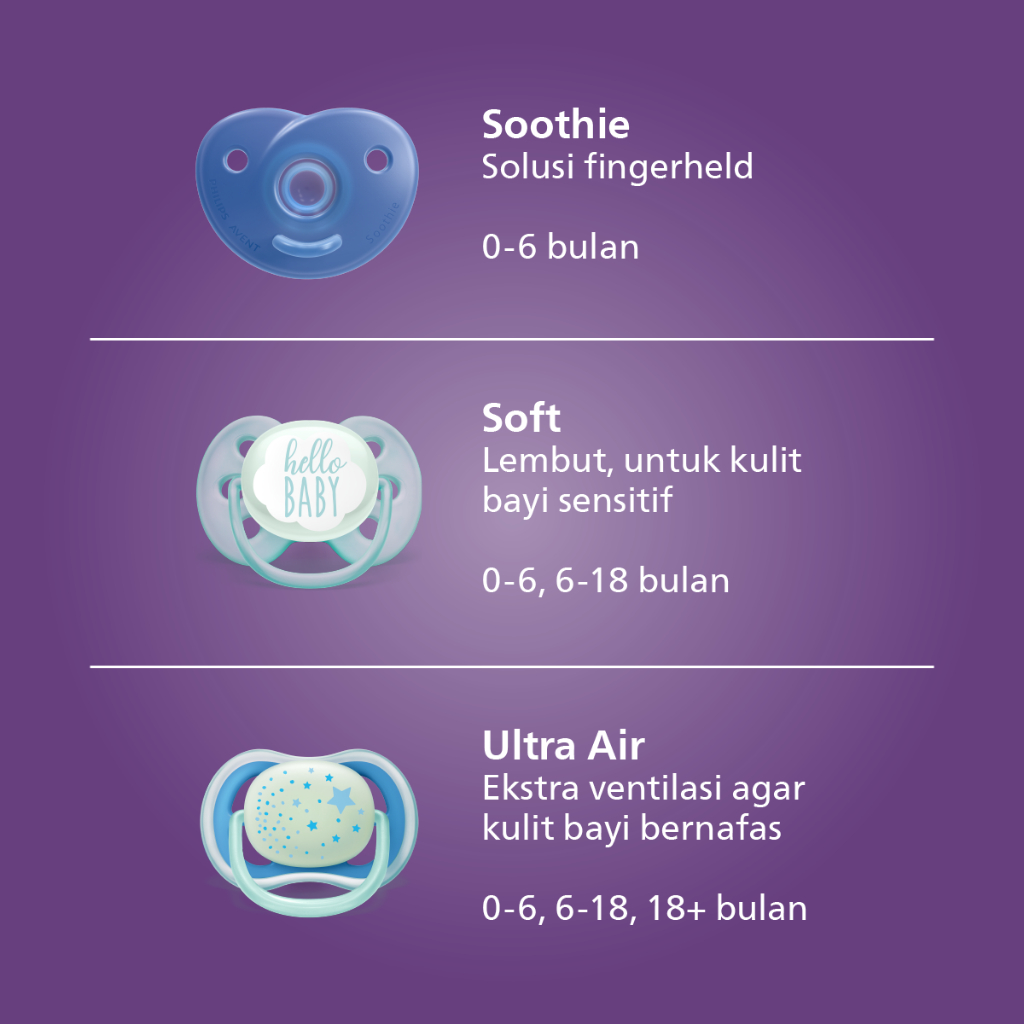 Empeng Philips Avent Soothie Heart Foto 3
