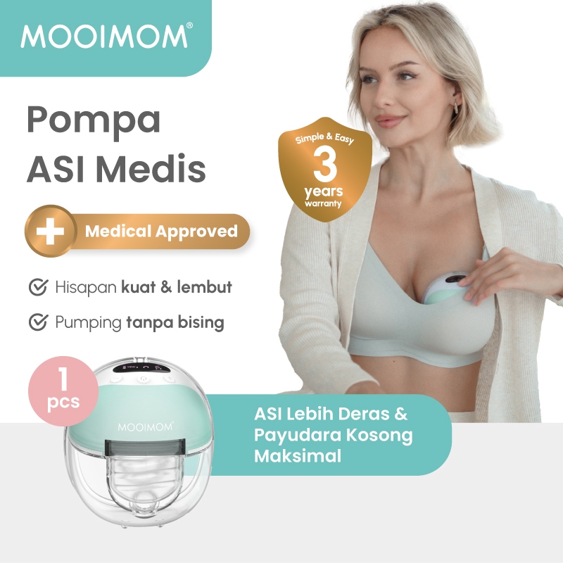 Pompa ASI Wireless MOOIMOM M3 Handsfree Foto 7