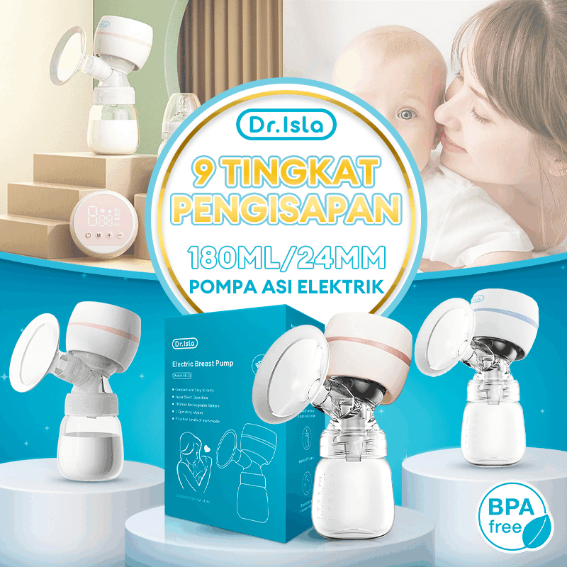 Dr.isla EB11 Pompa ASI Elektrik Portable Tanpa Kabel Hisap Kuat Single Pump Foto 3