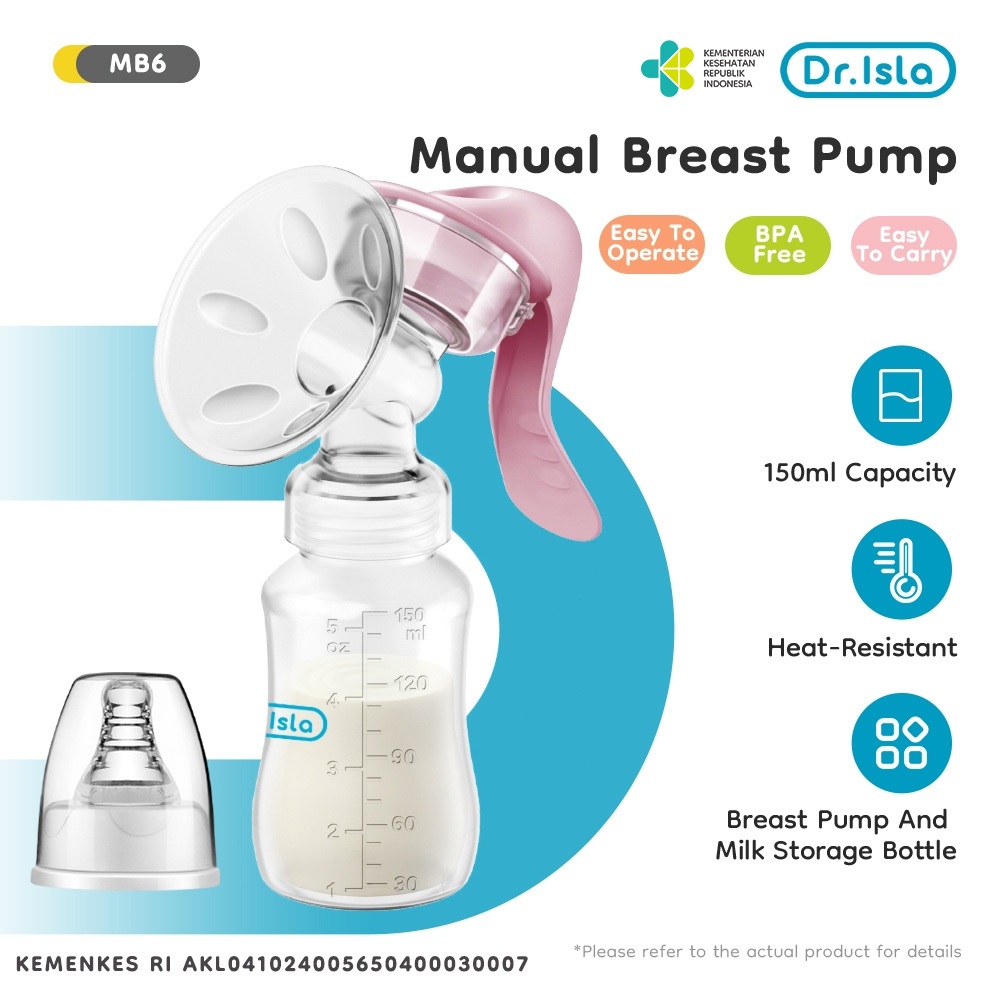 Dr.isla MB6 Breast Pump Manual Foto 2