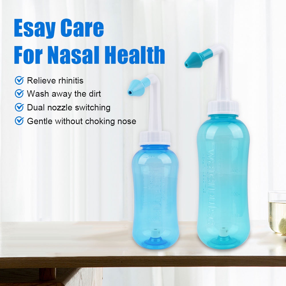 Dr.Isla YT300 Botol Waterpulse Neti Pot 300ml Alat Cuci Hidung Sinusitis Dewasa Anak Foto 5