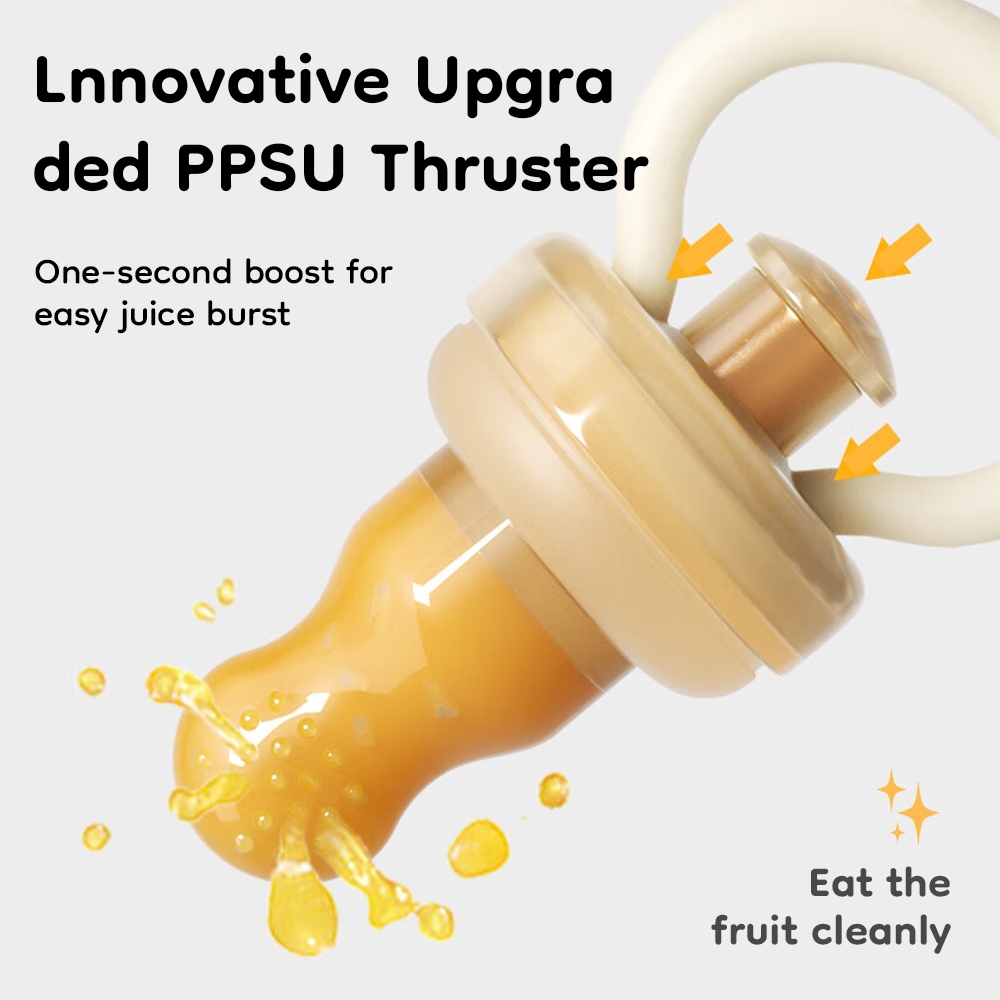 Empeng Buah Bayi Dr.isla YJ22 Thruster 32MM BPA Free Food Grade Silikon Foto 4