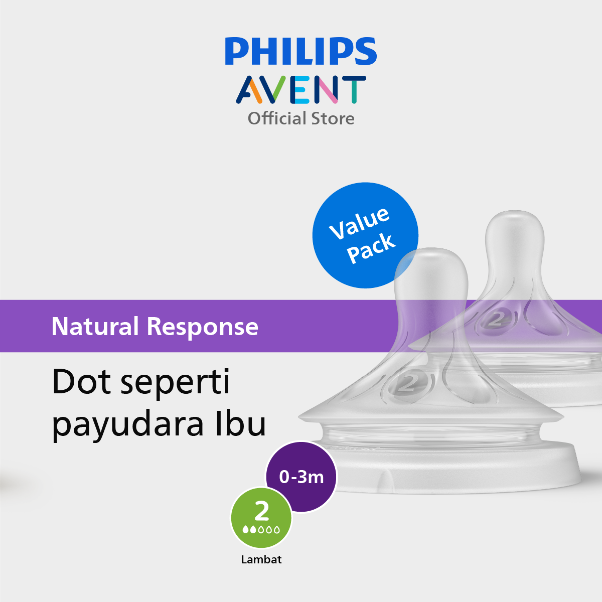 Dot Bayi Philips Avent Natural Response Foto 2