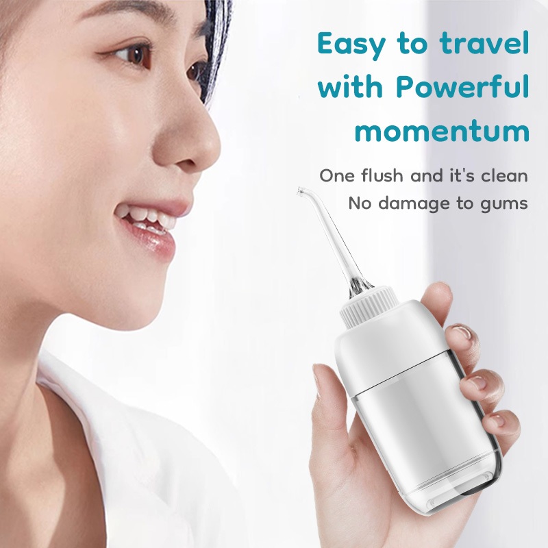 Dr.isla Water Floss Electric Dental Cleaner CF410 3 Mode 4 Nozel IPX7 USB Rechargeable Foto 3
