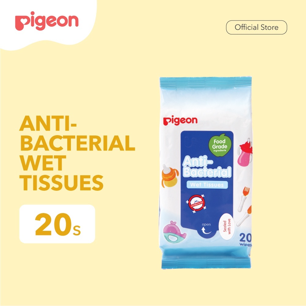 Pigeon Paket Health Care 2 Set Baby Care Nose Cleaner Anti Bacterial Wet Tissue Foto 2