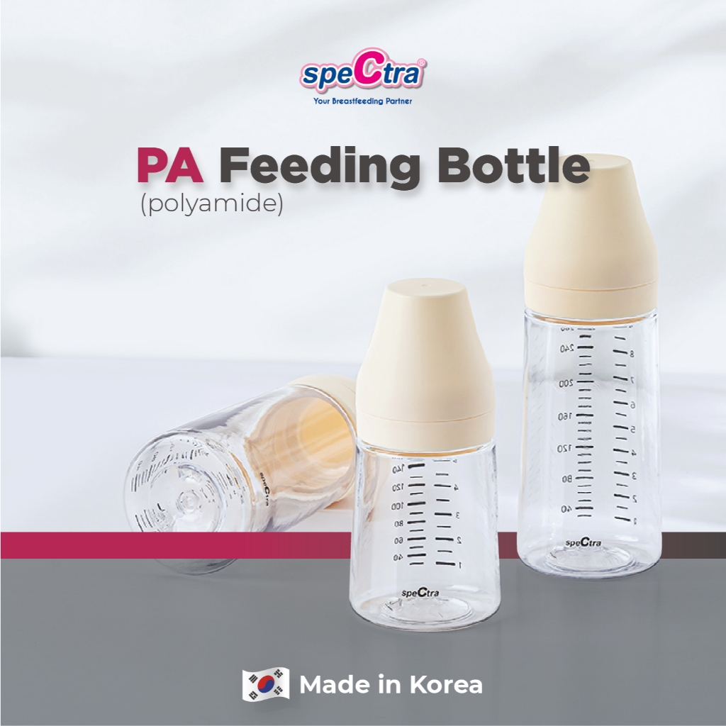 Botol Susu Bayi Spectra PA 260ml Polyamide BPA Free Tahan Panas