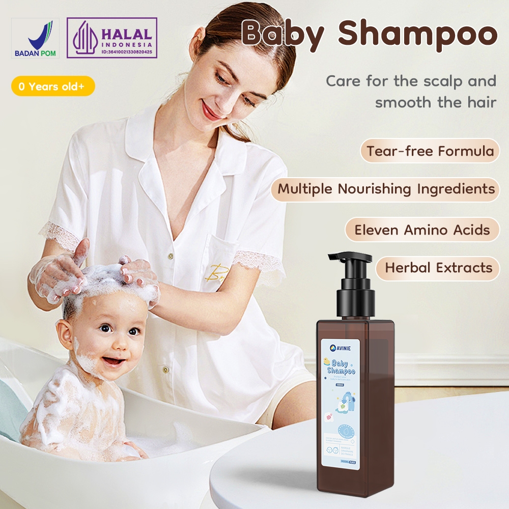 Shampoo Bayi Avinie Microbiome Calendula
