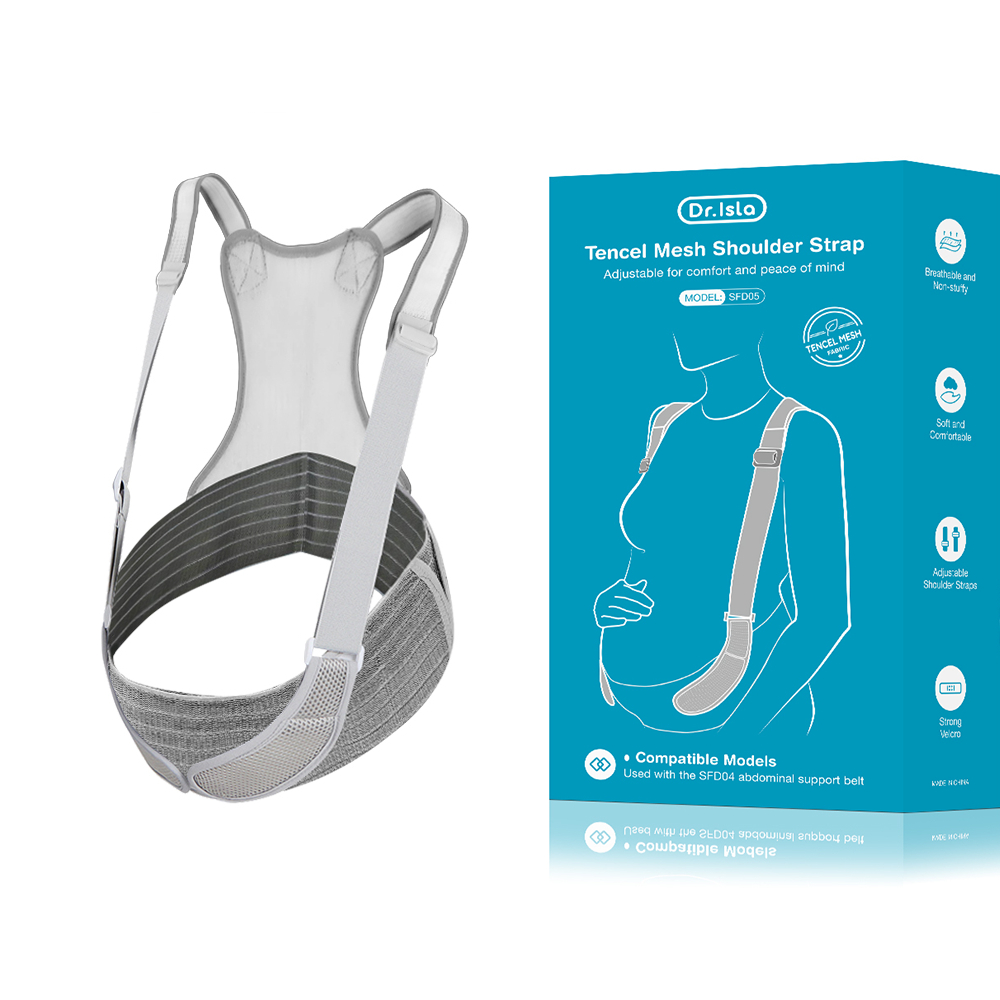 Dr.isla Korset Ibu Hamil Pregnancy Belt SFD05 Bamboo Fiber Penyangga Perut Medical Grade Foto 6