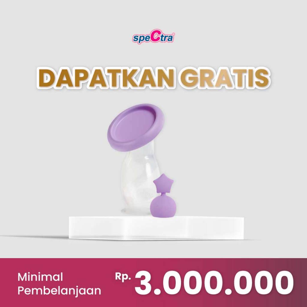Pompa ASI Silikon Lilla Manual Portable Praktis untuk Ibu Menyusui Foto 3