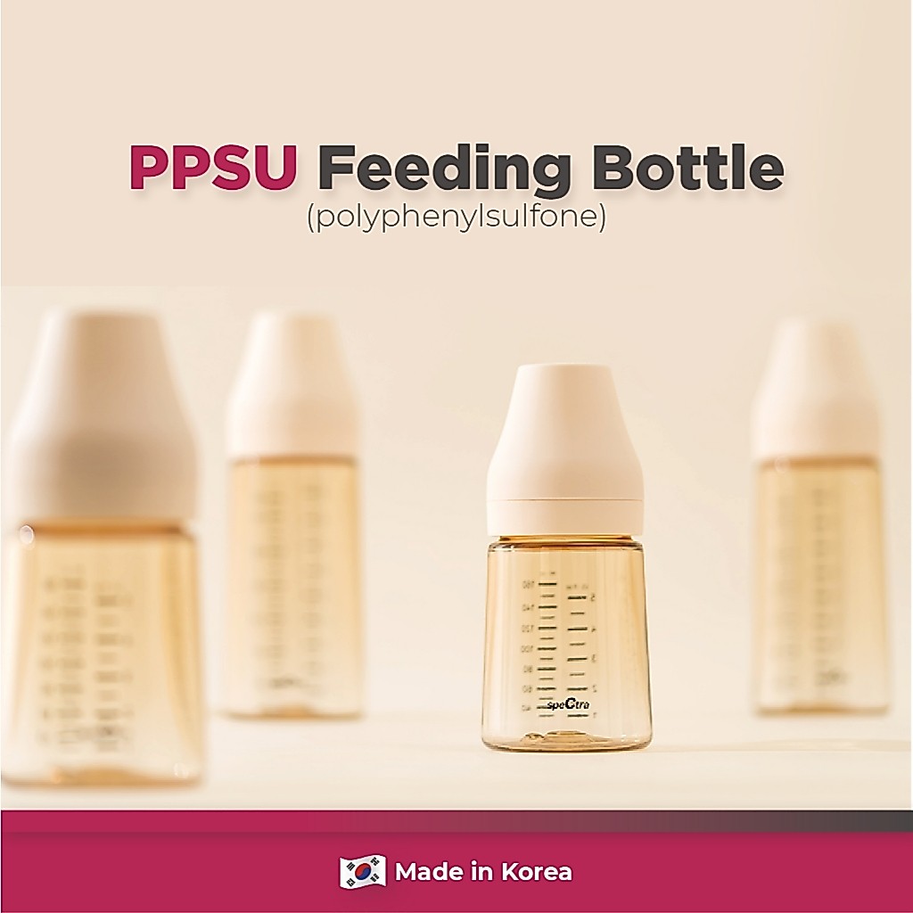 Botol Susu Bayi Spectra PPSU 160 ml Polyphenylsulfone Anti Panas & Tahan Lama Foto 3