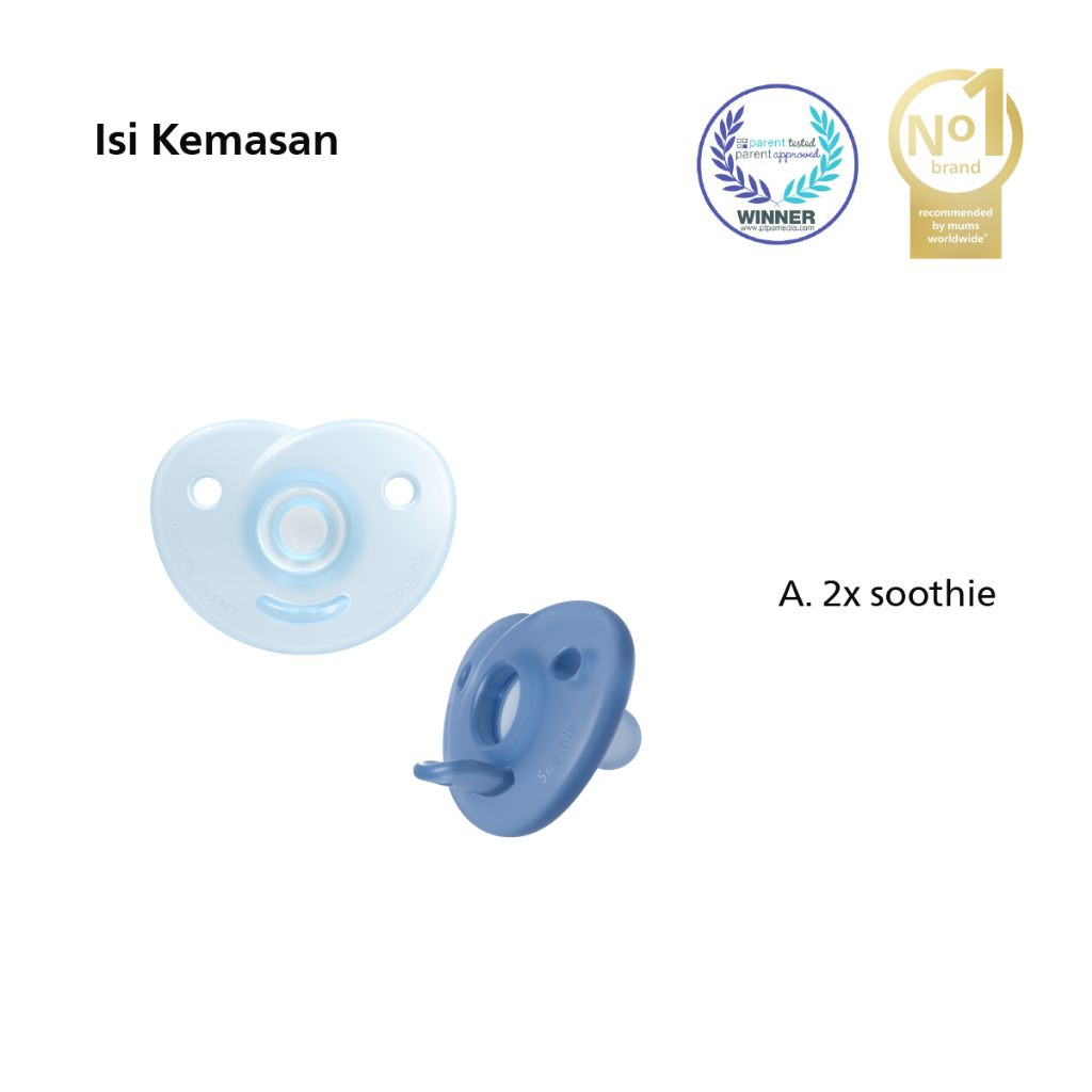 Empeng Philips Avent Soothie Heart Foto 2