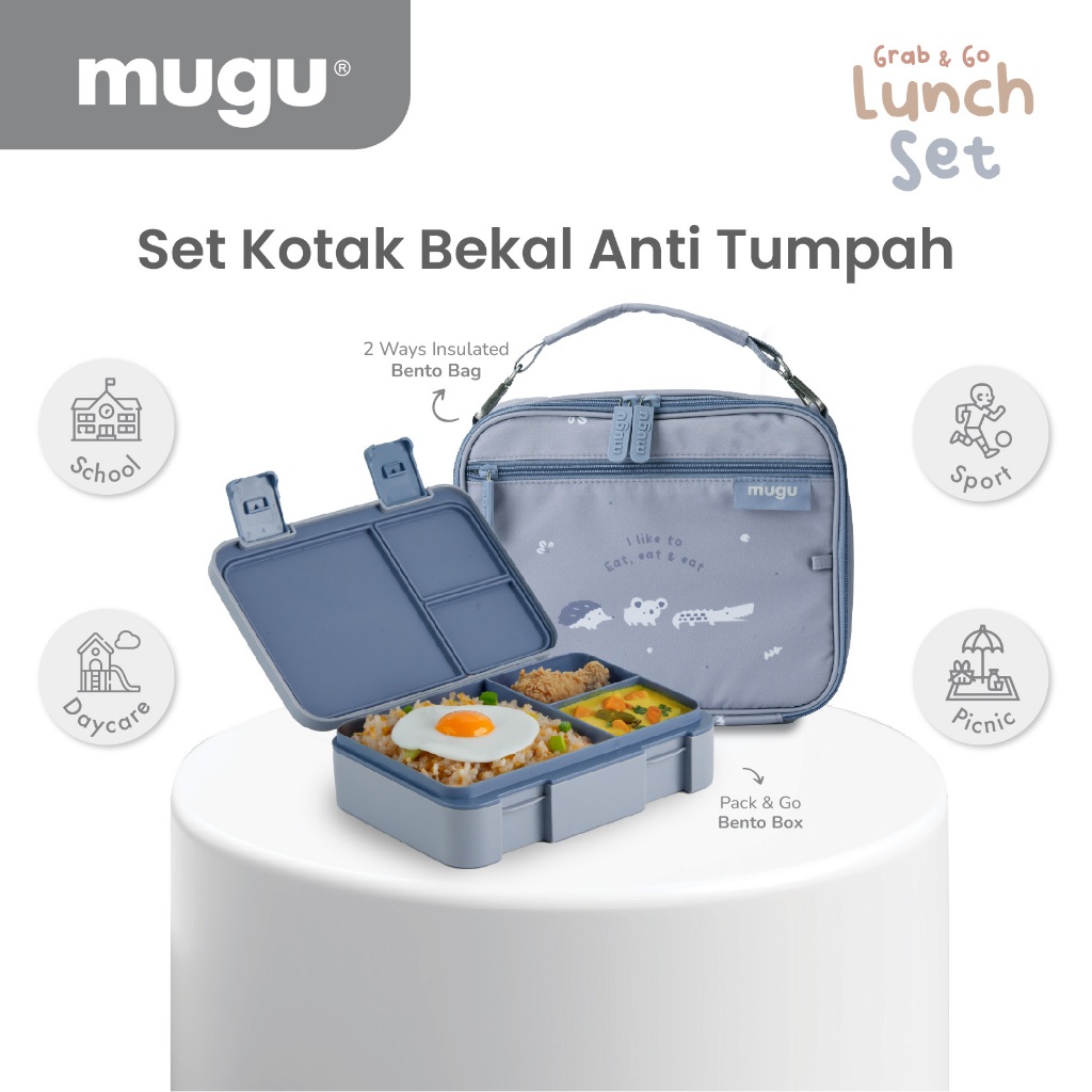 MUGU Kids Bento Set All-in-One Foto 8