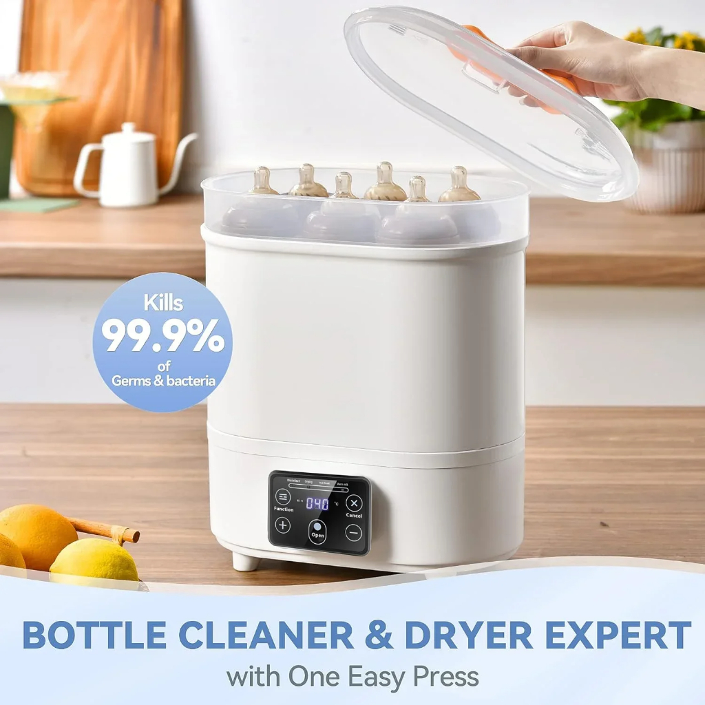 Dr.isla Sterilizer Botol Bayi N30 4 in 1 dengan Pengering Kapasitas 10 Botol BPA Foto 3