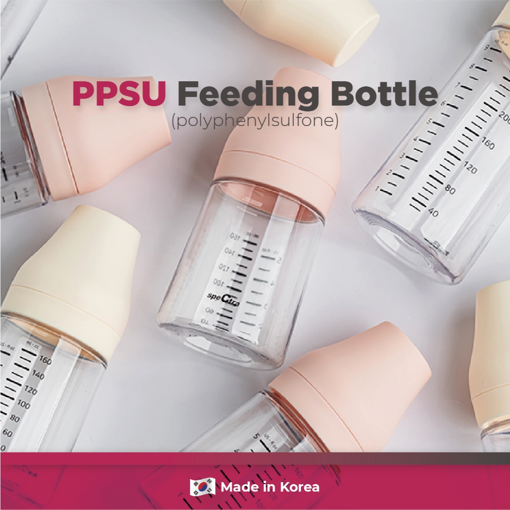 Botol Susu Spectra Baby Bottle PA 260ml Polyamide 2pcs Set Tanpa Dot Foto 4