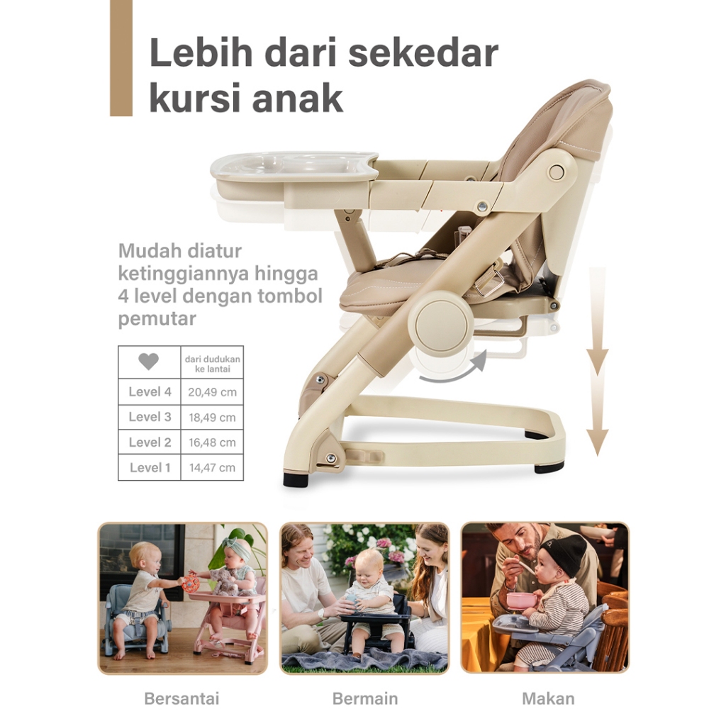 Unilove Feed Me Booster Seat Pad Foto 3