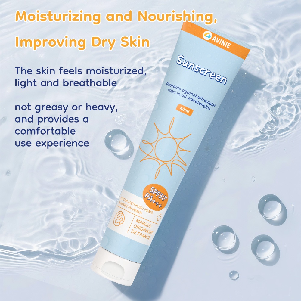 Sunscreen AVINIE SPF 50 PA++++ Physical Non-Comedogenic untuk Ibu Hamil Menyusui Foto 4