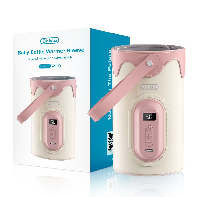 Dr.isla Tas Penghangat Botol Susu Portable WM12 USB LED Display Constant Temperature 40-50° Foto 6
