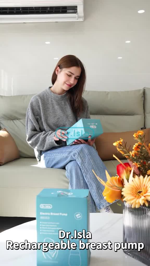 Pompa ASI Elektrik Dr.isla EB11 Portable USB Rechargeable Hisap Kuat 9 Level