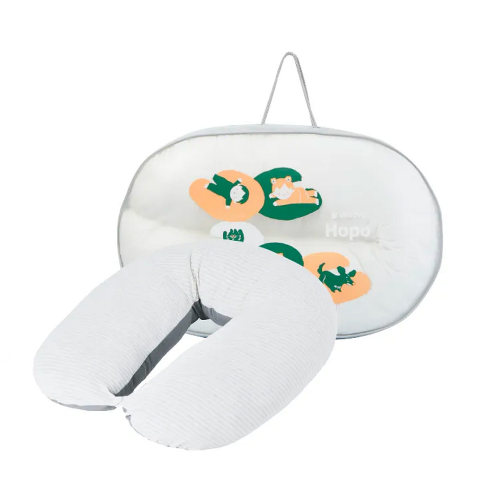 Bantal Menyusui MOOIMOM Unilove Grey Foto 3