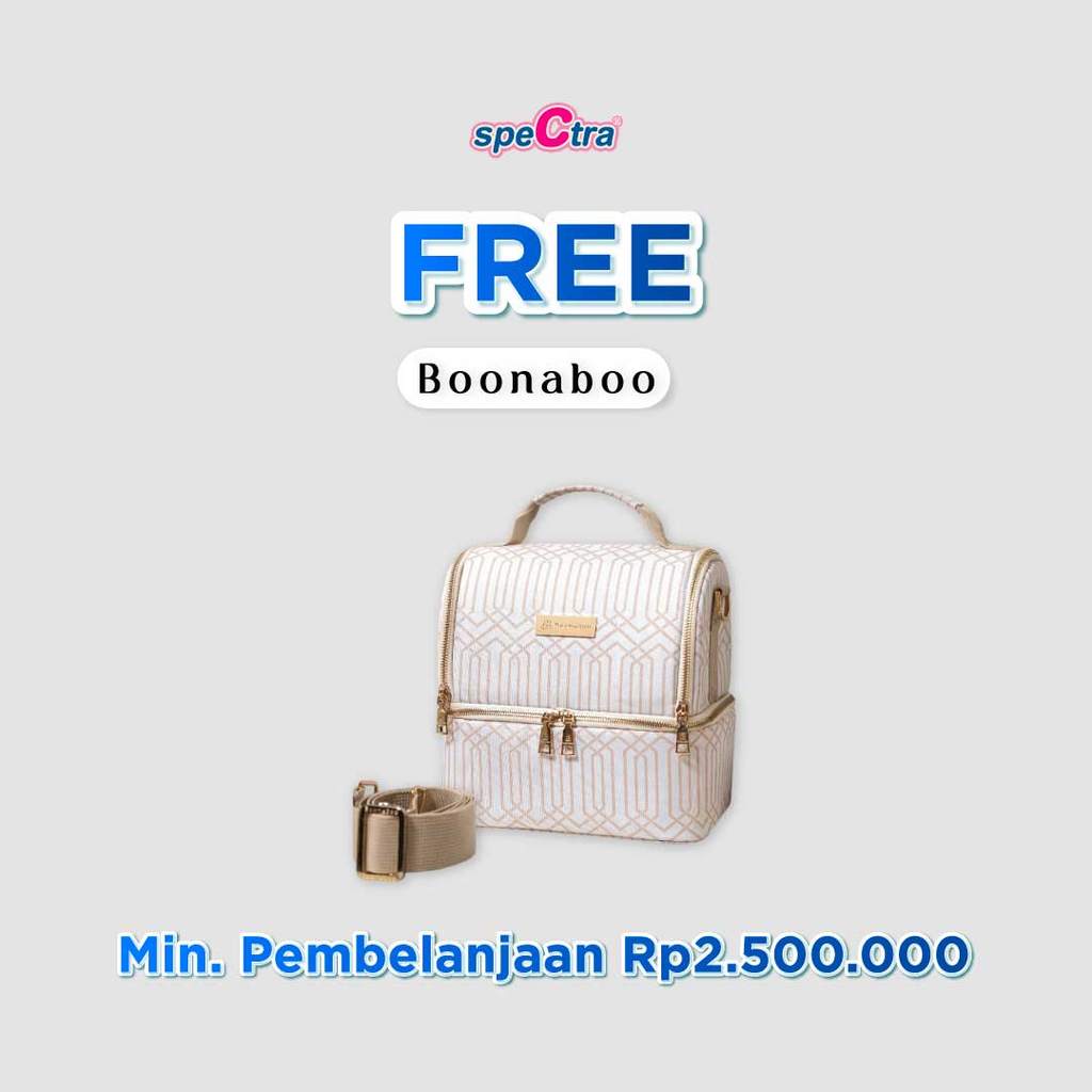 Tas Cooler Bag Boonaboo Insulated Portable untuk Perlengkapan Bayi dan Travel