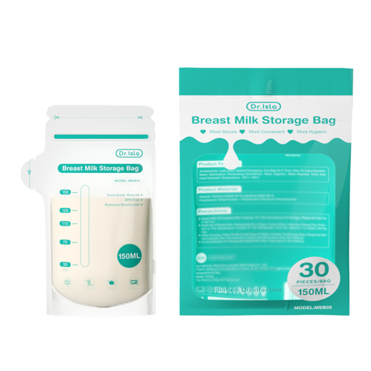 Kantong ASI Dr.isla MSB01 250ml 30 Pcs BPA Free Segel Ganda Penampung Asi Foto 7