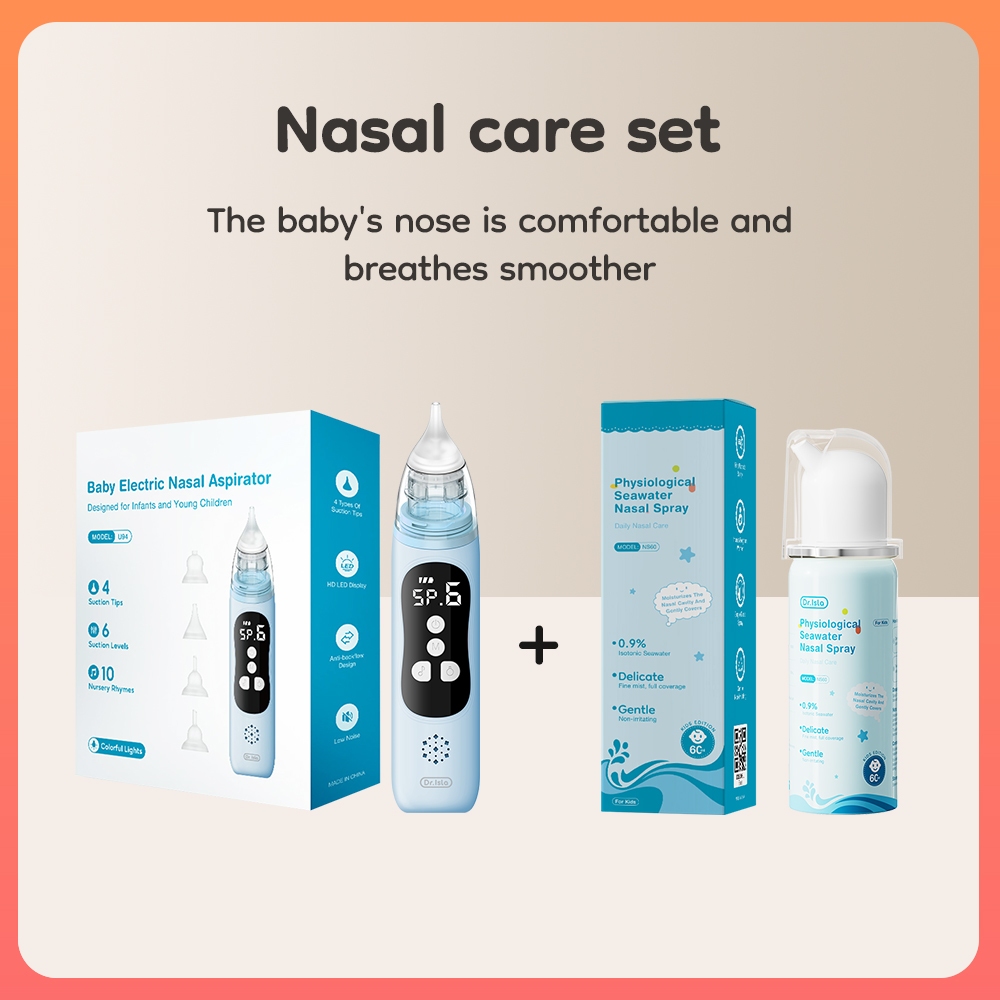 Dr.isla Nasal Aspirator Elektrik U94 Sedot Ingus Bayi Portabel Rechargeable Foto 8
