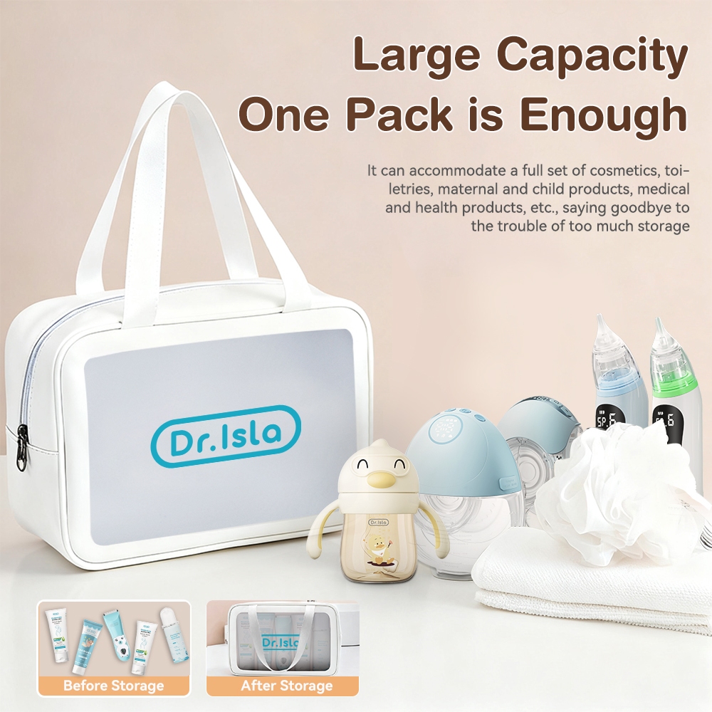 Tas Bayi Multifungsi Dr.isla TB02 Travel Bag Washable Bahan PVC Foto 2