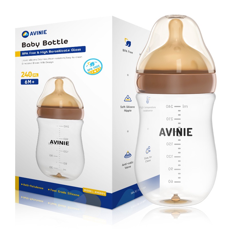 Botol Susu Kaca Dr.isla Anti Kolik Foto 8
